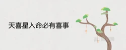 天喜星入命必有喜事是真的嗎
